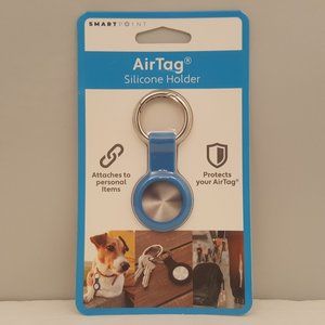 AirTag Silicone Holder Blue
